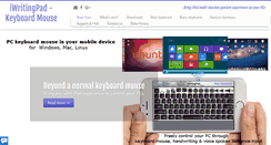 Desktop Screenshot of iwritingpad.com